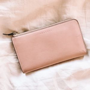 Lo & Sons - Napa Leather Wallet - Light/Blush Pink